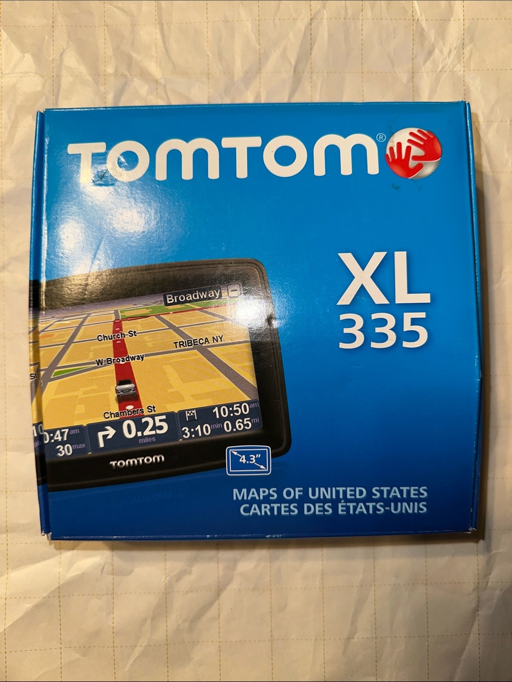 TomTom XL 335 car GPS